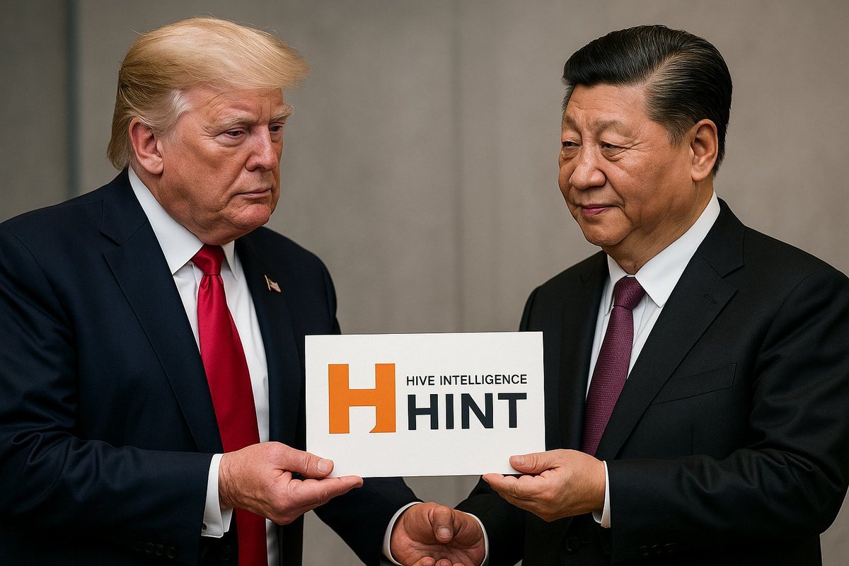 davidRS24731837's tweet photo. "The world's great powers will compete fiercely to strike a deal and integrate $HINT Intelligence into the backbone of their AI infrastructure."

#AI $HINT #HiveIntelligence #AIAgent #ArtificialIntelligence #Geopolitics #TechnologyLeadership #FutureOfAI https://t.co/EIj3rkRHN0