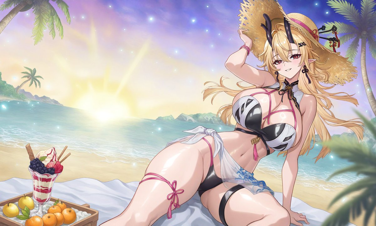 Evertale_UP's tweet photo. Summer Kirin (水着) #3🍹
#エバーテイル #Evertale #キリン #Unofficial https://t.co/YrRxjaOu5k