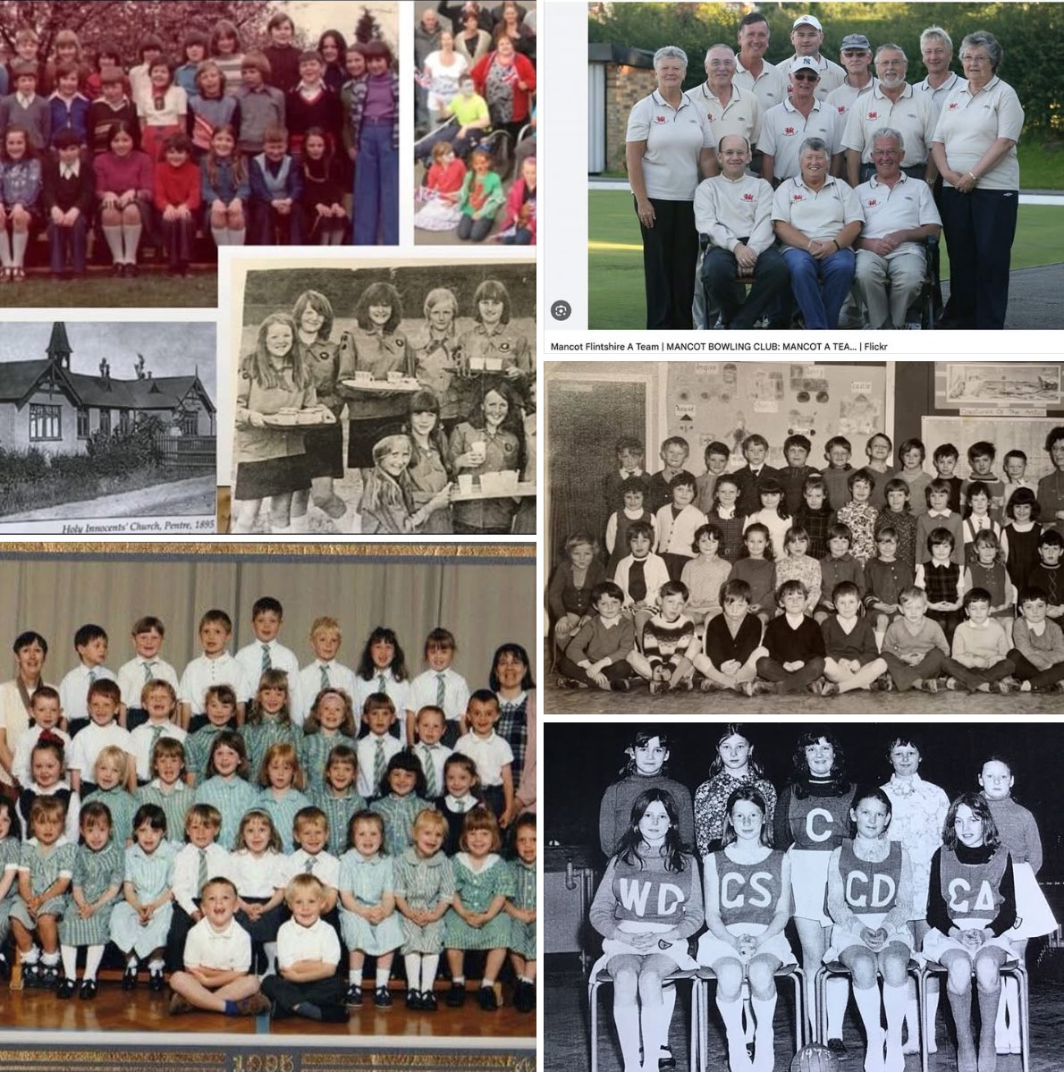 📌 Just a few of the fab photographs that will be on display at our "Memories of Mancot" event this coming Wednesday, 21st May between 7pm &amp; 9pm. 📌. 
If you have any more please bring them along and share them