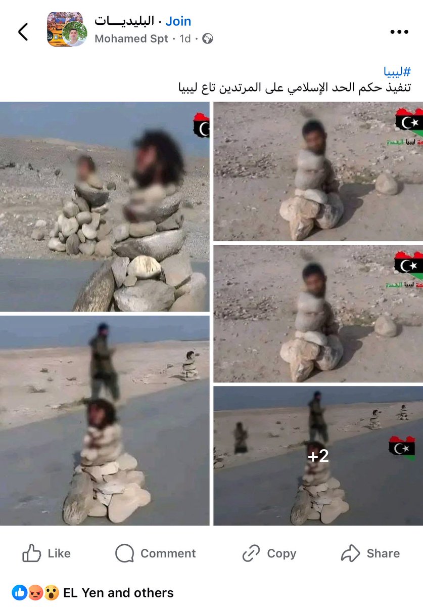 adelaxiafr's tweet photo. Rappelons pourquoi on se bat : l’exécution de la peine d’apostasie en islam, en Libye en 2025.
#electronlibre https://t.co/TUUZLOM71n