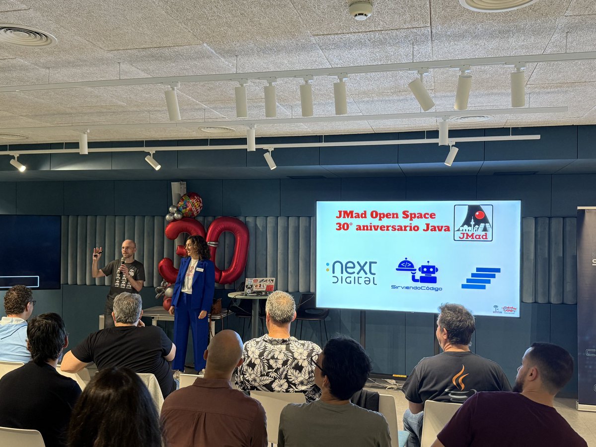 Arrancamos el #JMad!! 🎉