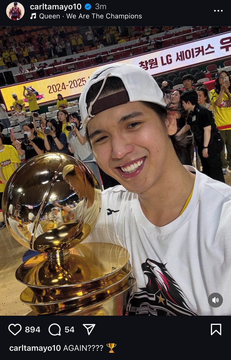 yes Carl, grabe yung “AGAIN????” 

HAHAHAHAHAHA CONGRATS!!!