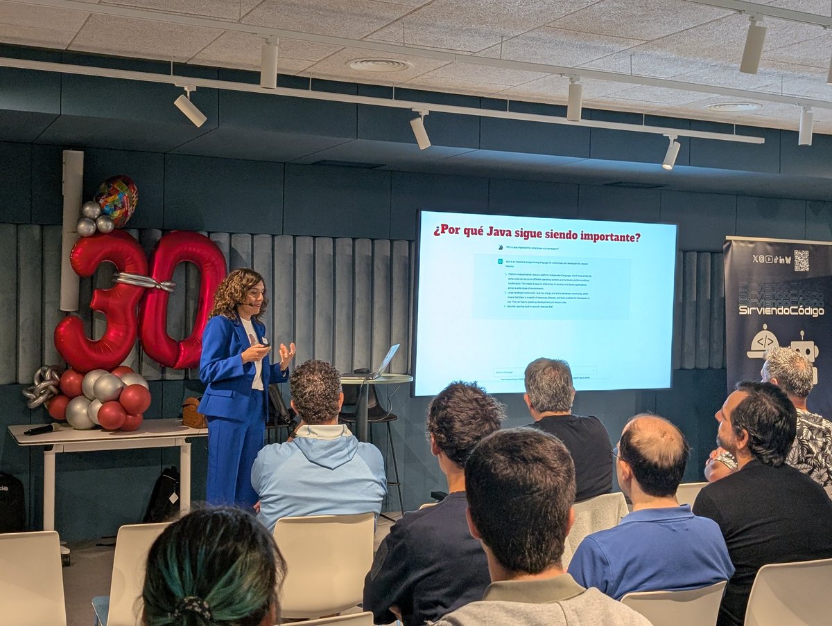 Arrancamos el OpenSpace de <a href="/MadridJUG/">MadridJUG | @MadridJUG@jvm.social</a> con Auri como keynoter #jmad