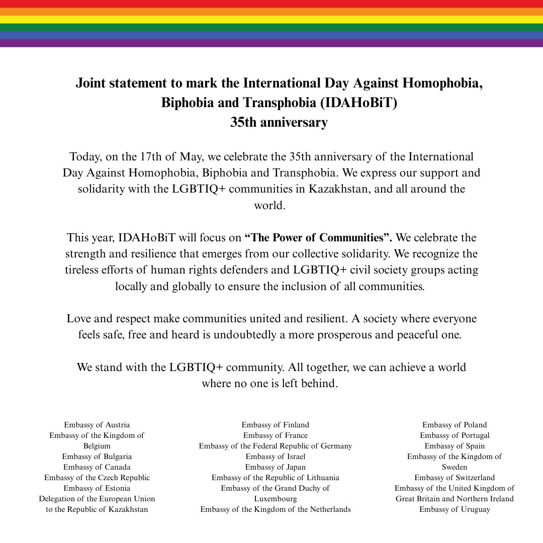 Embajada de España en Kazajstán tweet media