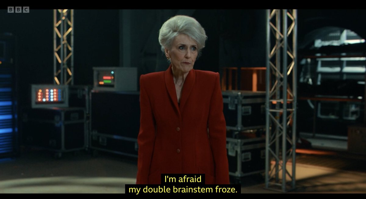 AMadmanNotABox's tweet image. Gotta split. Get it?
#DoctorWho #DWSpoilers #TheInterstellarSongContest #HarbingerBackInTown 
x.com/AMadmanNotABox…