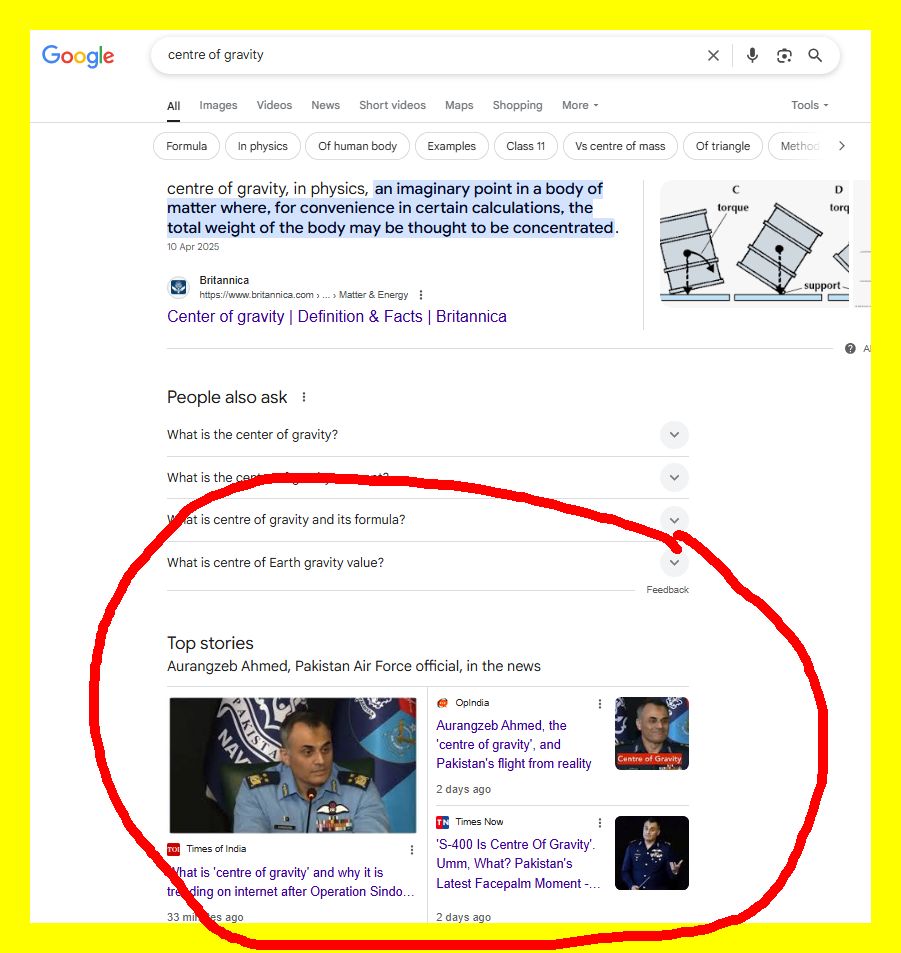 writetake's tweet photo. I Googled #CentreOfGravity &amp; just look what came up! My apologies to Archimedes &amp; Sir Isaac Newton. 😄 https://t.co/deQHM1nHB1