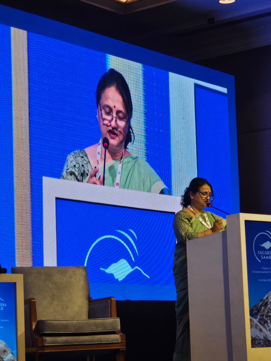 SabnamShivakoti's tweet image. Privileged to moderate session on Food Security and Climate Resilient Agriculture in Sagarmatha Sambaad hosted by Government of Nepal.
#SagarmathaSambaad2025 #mofa #moald