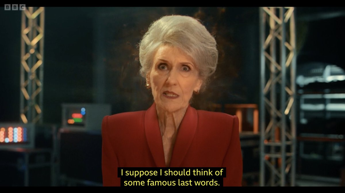 AMadmanNotABox's tweet image. Gotta split. Get it?
#DoctorWho #DWSpoilers #TheInterstellarSongContest #HarbingerBackInTown 
x.com/AMadmanNotABox…