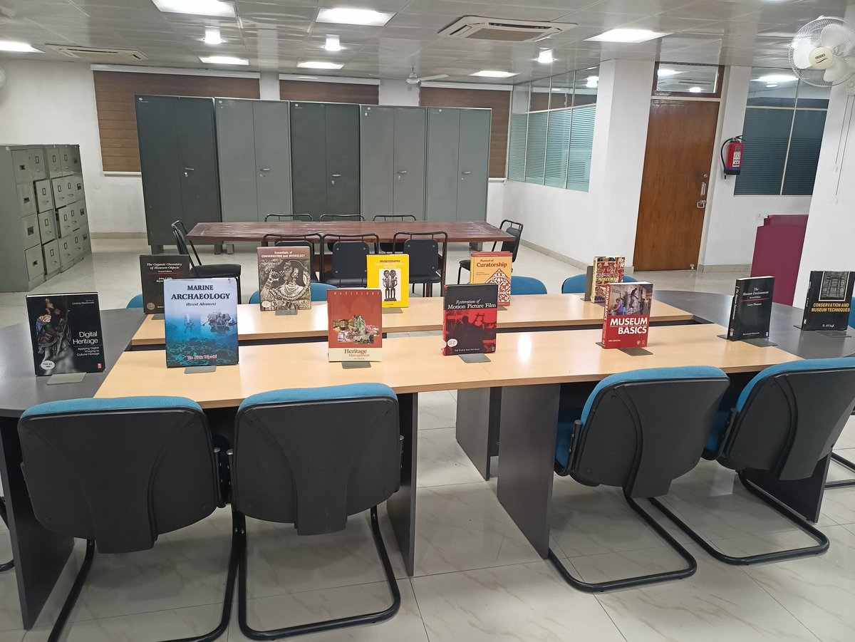 LucknowNrlc's tweet photo. In the light of museum day, patrons are reading the books on museum objects at NRLC library 
#CultureUnitesAll #magicofmuseums #100daystoharghartiranga 
*Ek Desh Ek Dhadkan One Nation One Heartbeat* https://t.co/VATir9QBPD