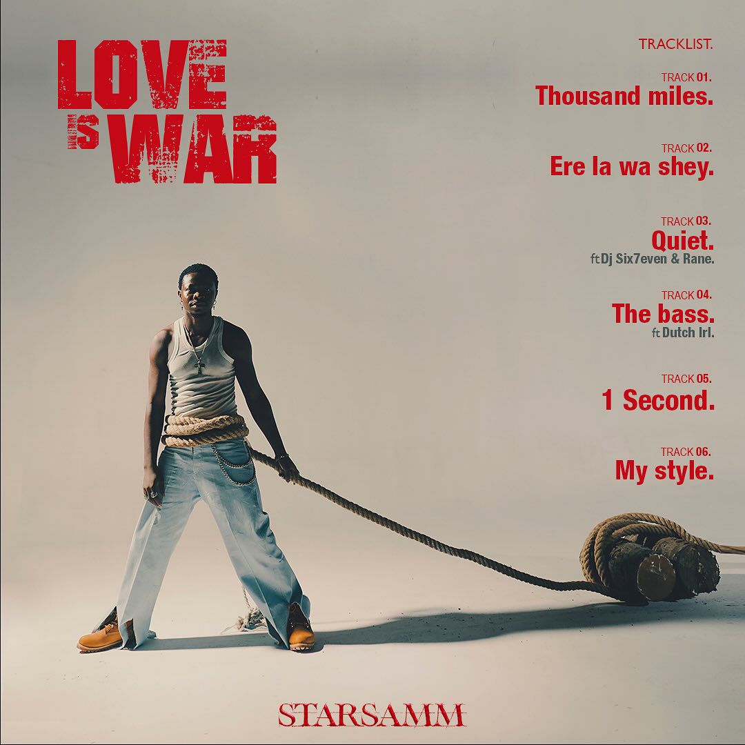 iamfresca's tweet photo. Love Is War EP by @starsamm is out now! 

@whereiscoalj14 mastered tracks 1,2,3, and 6! 

Special thanks to @KeyQaad for trusting our client for the opportunity. Please go and stream Love Is War EP. Timeless piece. https://t.co/5GH3fhILE3