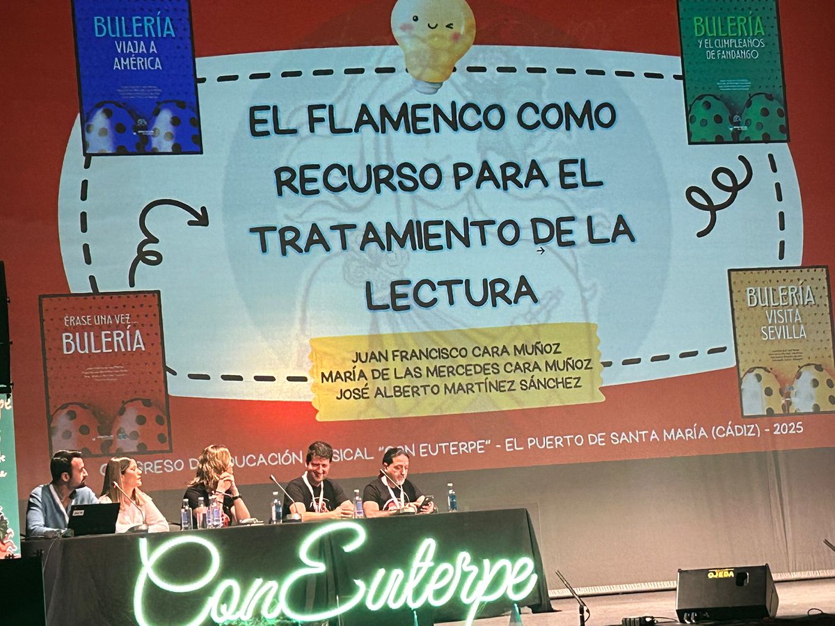 📕 XI Congreso Nacional de Educación Musical 📕

👨🏾‍🏫 El flamenco como recurso para el tratamiento de la lectura

#FlamencoenelAula
#EducacionyFlamenco