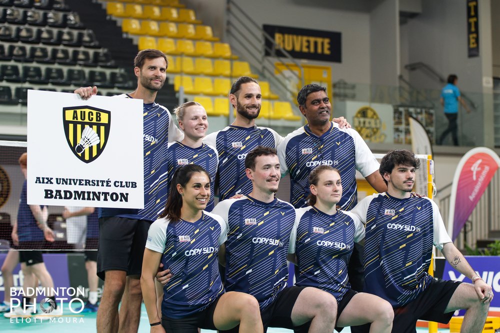 FFBaD's tweet photo. #VictorChampionnatsdeFranceTop12 - Le match pour la troisième place !

AIX-EN-PROVENCE ⚡️ CHAMBLY

💻 En direct sur la chaîne YouTube de la FFBaD

📸 @badmintonphoto 

#ffbad #badminton #Fos2025 https://t.co/3Gb9lh689g