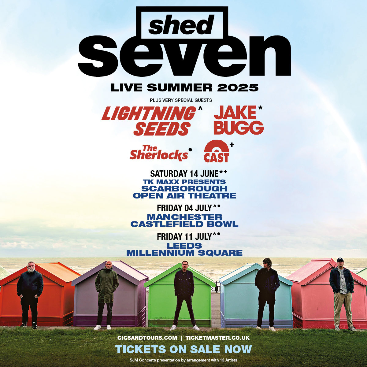 Three massive summer shows … starting with Scarborough 4 weeks today!  X