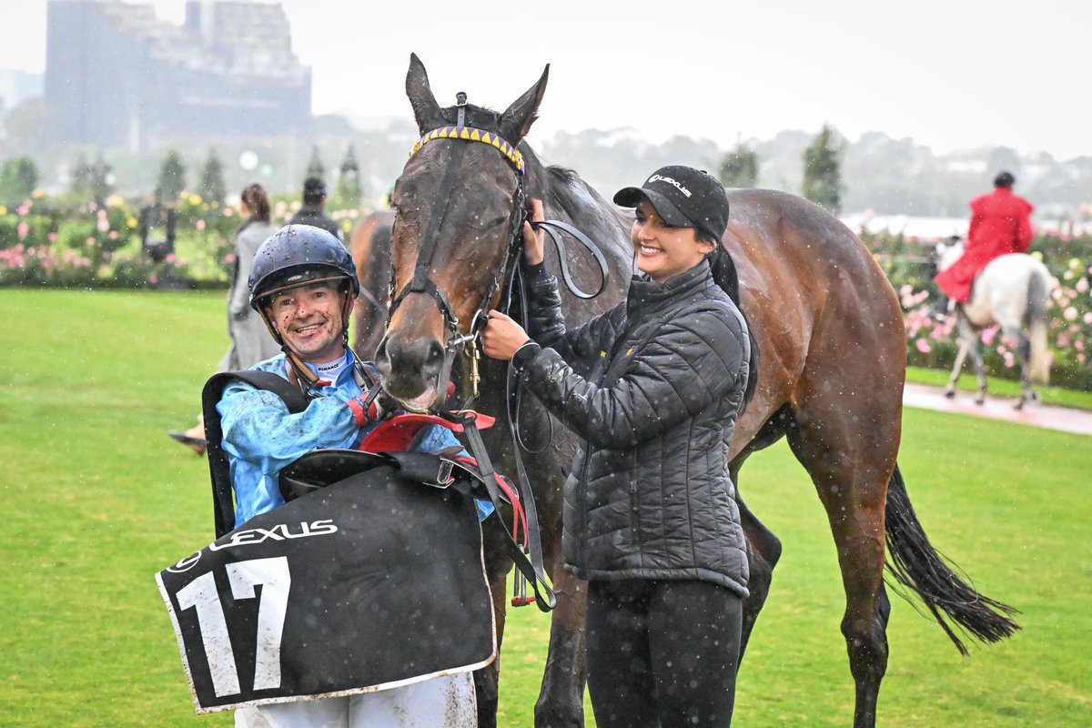 FlemingtonVRC's tweet photo. Basilinna has a ticket into the Lexus Melbourne Cup after wining todayβs Lexus Andrew Ramsden π
#Ramsden #Flemington https://t.co/lK3iRdxmCv
