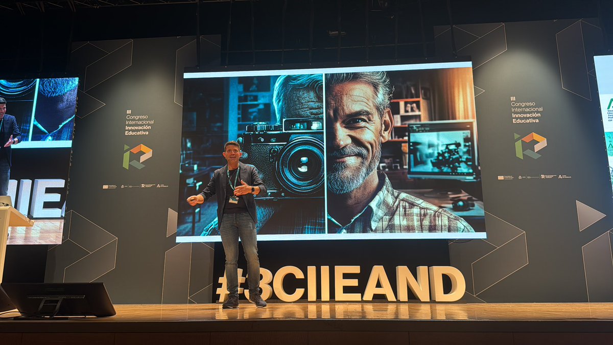 Paco Silveira (@pacosilve) on Twitter photo Gran comunicador <a href="/jasp/">Raúl Ordóñez</a> haciendo toda una retrospectiva de la IA y el futuro próximo. III Congreso Internacional de Innovación Educativa #3CIIEAND Gran comunicador <a href="/jasp/">Raúl Ordóñez</a> haciendo toda una retrospectiva de la IA y el futuro próximo. III Congreso Internacional de Innovación Educativa #3CIIEAND