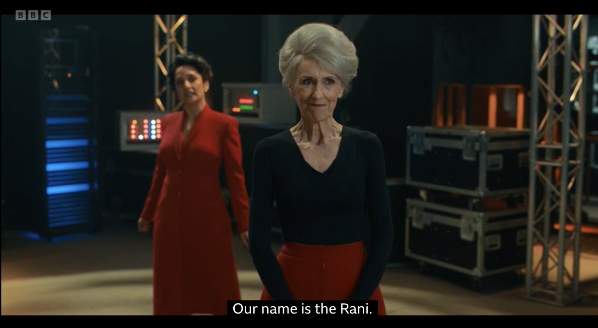 AMadmanNotABox's tweet photo. And there - god, I've waited YEARS for this!
(And later on, I have a thread to do on how this return is just one of FOUR attempts stemming from 2021 to bring her back! One of them was a book I wrote...)
#DoctorWho #DWSpoilers #TheInterstellarSongContest #HarbingerBackInTown https://t.co/8AjoKigDaf