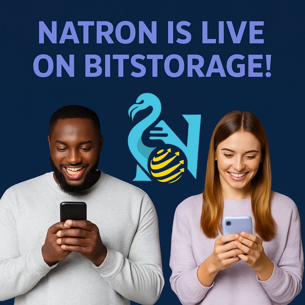 Natron01's tweet photo. 📢 Natron is Now Live on BitStorage!
You can now buy, sell, and trade NATRON directly on BitStorage Exchange.
Join the movement and experience the future of crypto utility payments!

Start trading today at https://t.co/i3uo4XvRTg 

#Natron #BitStorage #CryptoUtility #Presale

#natron #presale #crypto #cryptocurrency #CryptoNews #CryptoTrading #trending