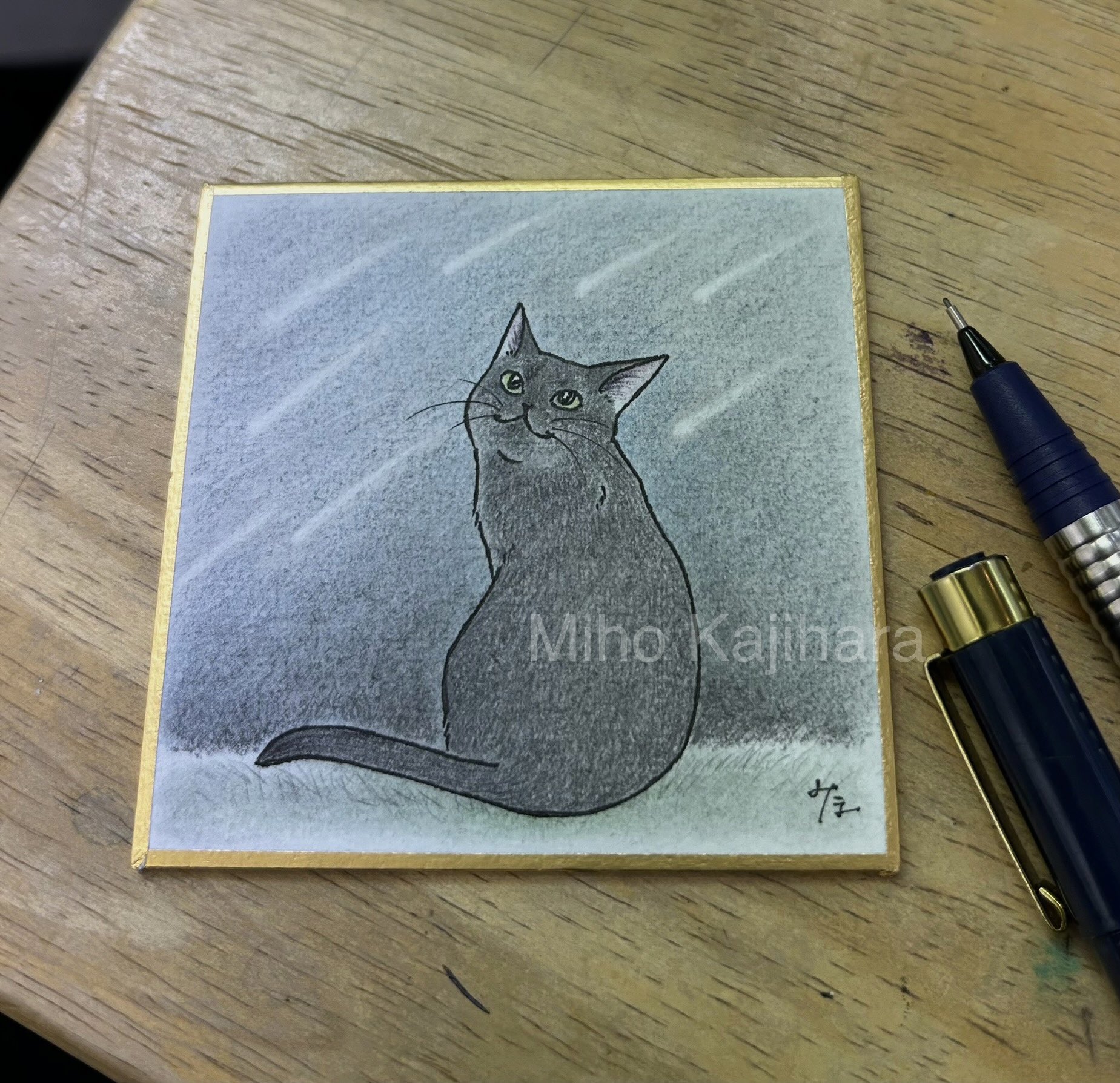 梶原美穂😸5/9-21個展「めぐる」@猫の額（高円寺） (@kajiyon) / X