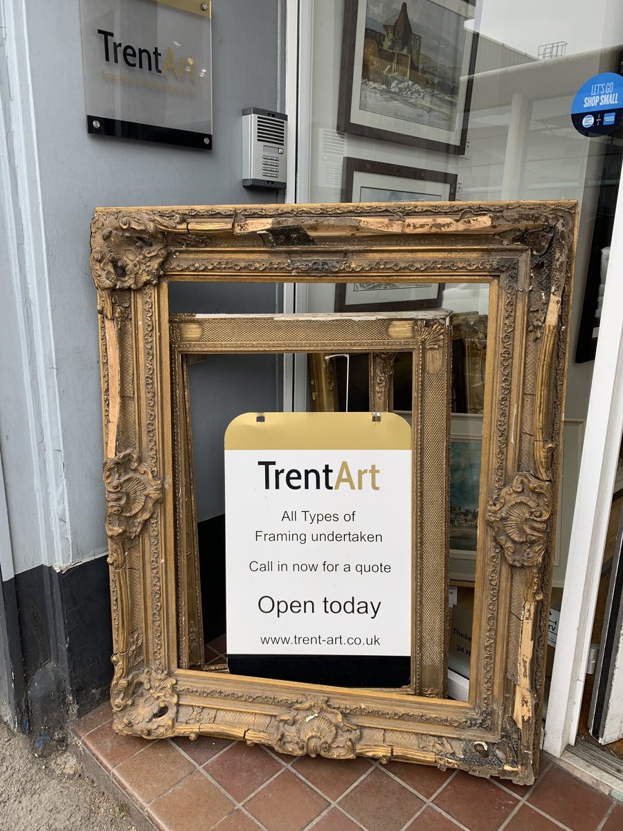 Did we mention we do framing of every kind? <a href="/TrentArtFraming/">Trent Art Framing</a>