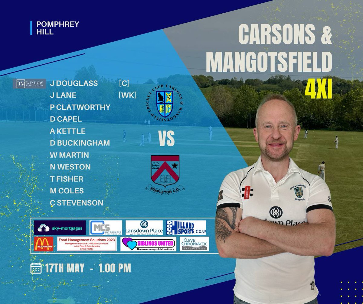 Carsons & Mangotsfield CC tweet media