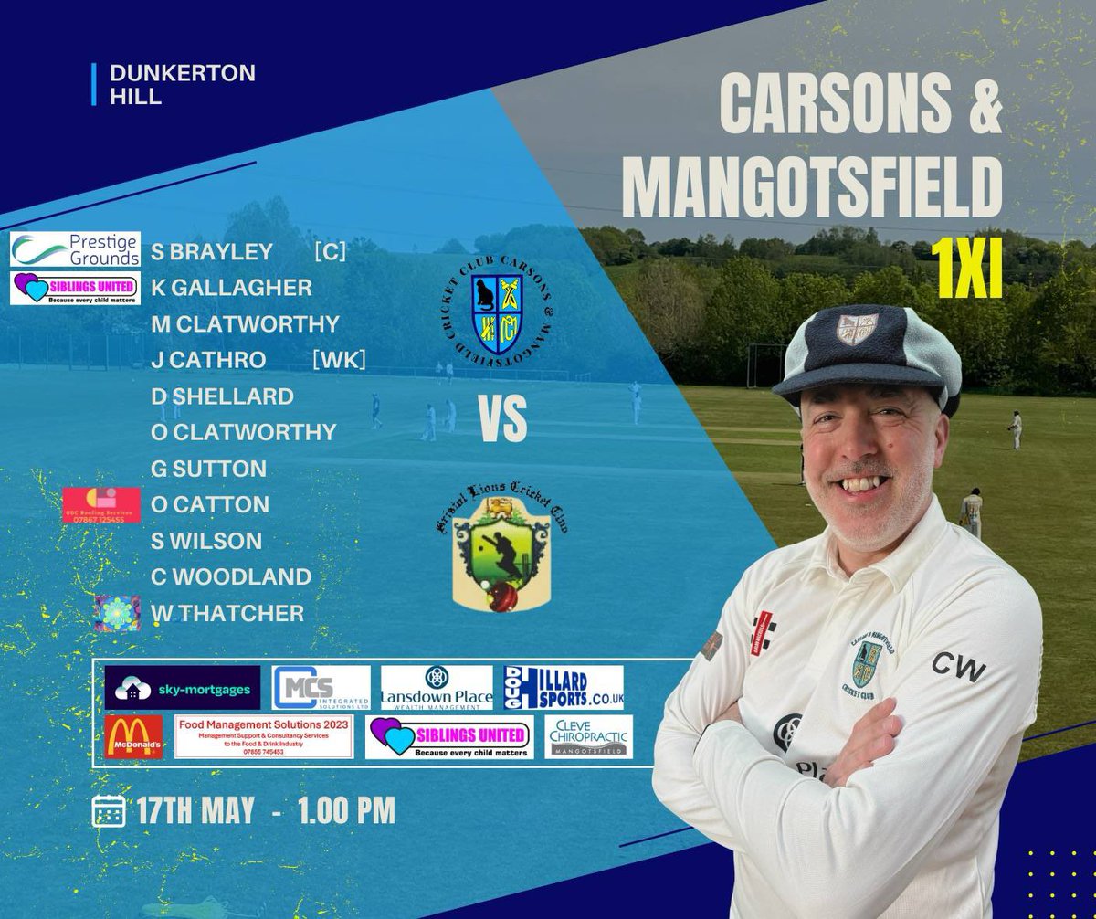 Carsons & Mangotsfield CC tweet media