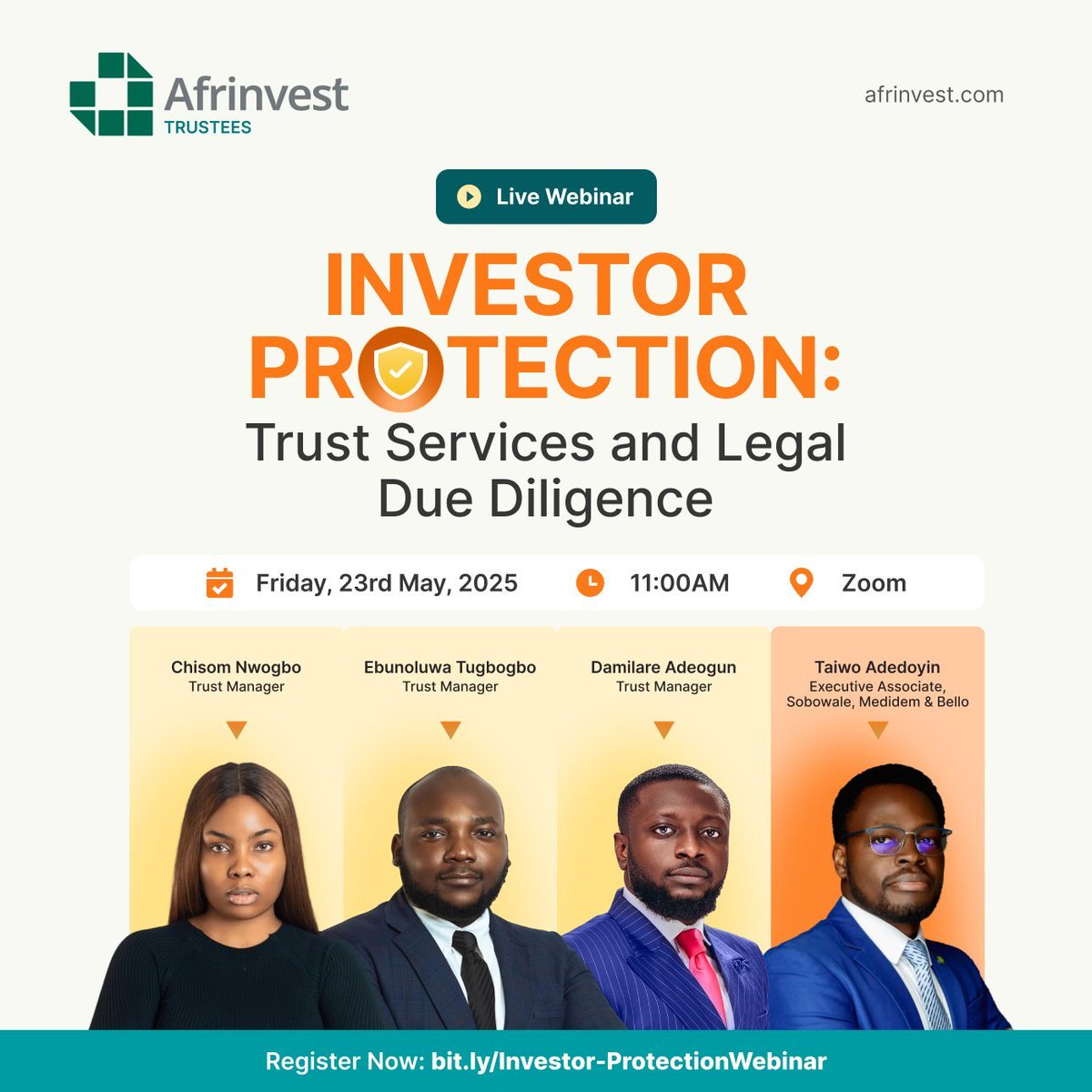Proshare (@proshare) on Twitter photo <a href="/ecopoliticsNG/">Impact Research</a> <a href="/FinMinNigeria/">Federal Ministry of Finance</a> <a href="/NGRPresident/">Presidency Nigeria</a> <a href="/cenbank/">Central Bank of Nigeria</a> <a href="/DMONigeria/">DMO Nigeria</a> <a href="/ngxgrp/">Nigerian Exchange Group</a> <a href="/NASDNG/">NASD OTC Exchange</a> <a href="/NBS_Nigeria/">NBS Nigeria</a> <a href="/SECNigeria/">SEC Nigeria</a> <a href="/nbccng/">Nigerian-British Chamber of Commerce</a> <a href="/LCFE_NG/">Lagos Commodities and Futures Exchange</a> The <a href="/Afrinvest/">Afrinvest</a> Trustees invites you to its Live Webinar on Investor Protection: Trust Services and Legal Due Diligence.
Date:Ā Ā Ā Friday, 23rd May 2025
Time:Ā Ā Ā 11am
proshare.co/articles/afrin⦠<a href="/ecopoliticsNG/">Impact Research</a> <a href="/FinMinNigeria/">Federal Ministry of Finance</a> <a href="/NGRPresident/">Presidency Nigeria</a> <a href="/cenbank/">Central Bank of Nigeria</a> <a href="/DMONigeria/">DMO Nigeria</a> <a href="/ngxgrp/">Nigerian Exchange Group</a> <a href="/NASDNG/">NASD OTC Exchange</a> <a href="/NBS_Nigeria/">NBS Nigeria</a> <a href="/SECNigeria/">SEC Nigeria</a> <a href="/nbccng/">Nigerian-British Chamber of Commerce</a> <a href="/LCFE_NG/">Lagos Commodities and Futures Exchange</a> The <a href="/Afrinvest/">Afrinvest</a> Trustees invites you to its Live Webinar on Investor Protection: Trust Services and Legal Due Diligence.
Date:Ā Ā Ā Friday, 23rd May 2025
Time:Ā Ā Ā 11am
proshare.co/articles/afrinā¦