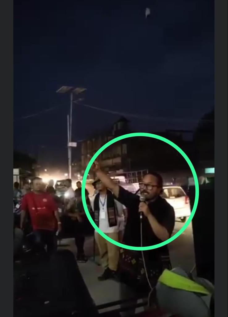 As regards to one Paojakhup Guite, Prez KSO Delhi threats (in a video ) to the Meitei, to not allow to cross the buffer zone to attend the upcoming Shirui Festival in Ulhrul,  which is circulated in social media since yesterday, CC Pur police has registered an FIR and all efforts