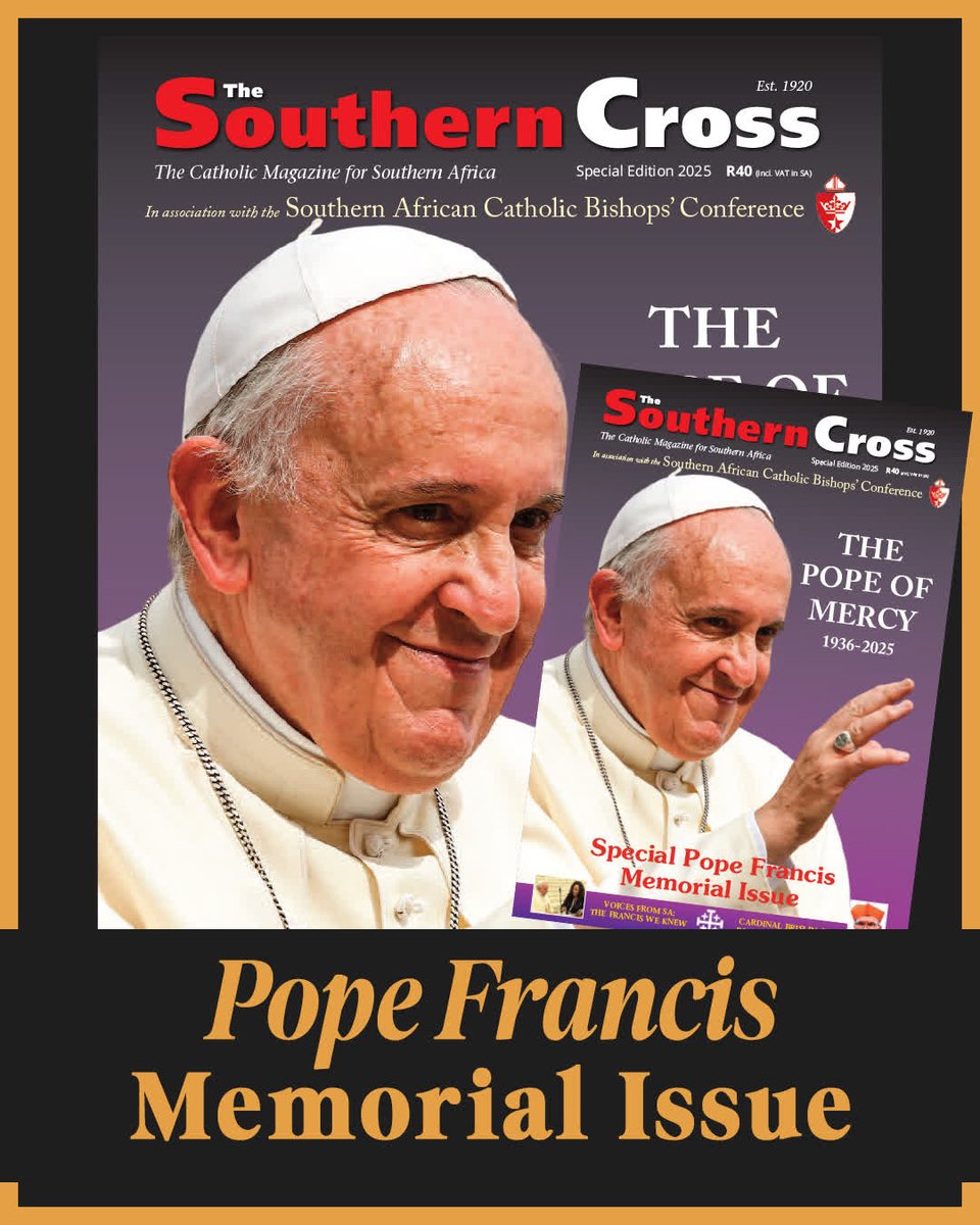 Remember to pick up your Pope Francis Memorial Edition at your parish - a real collector's issue, offering our Catholic community a meaningful memento and opportunity to reflect on Pope Francis' life.