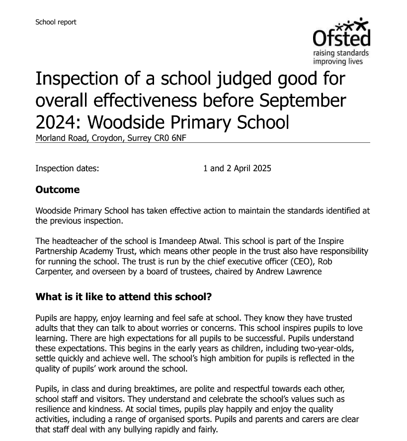 Woodside Primary School tweet media