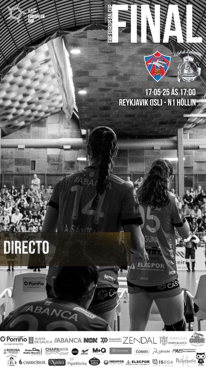 Deixamos o enlace do partido de hoxe da Final da European Cup Women as 17:00 horas.

agalega.gal/videos/categor…

#aportadeeuropa