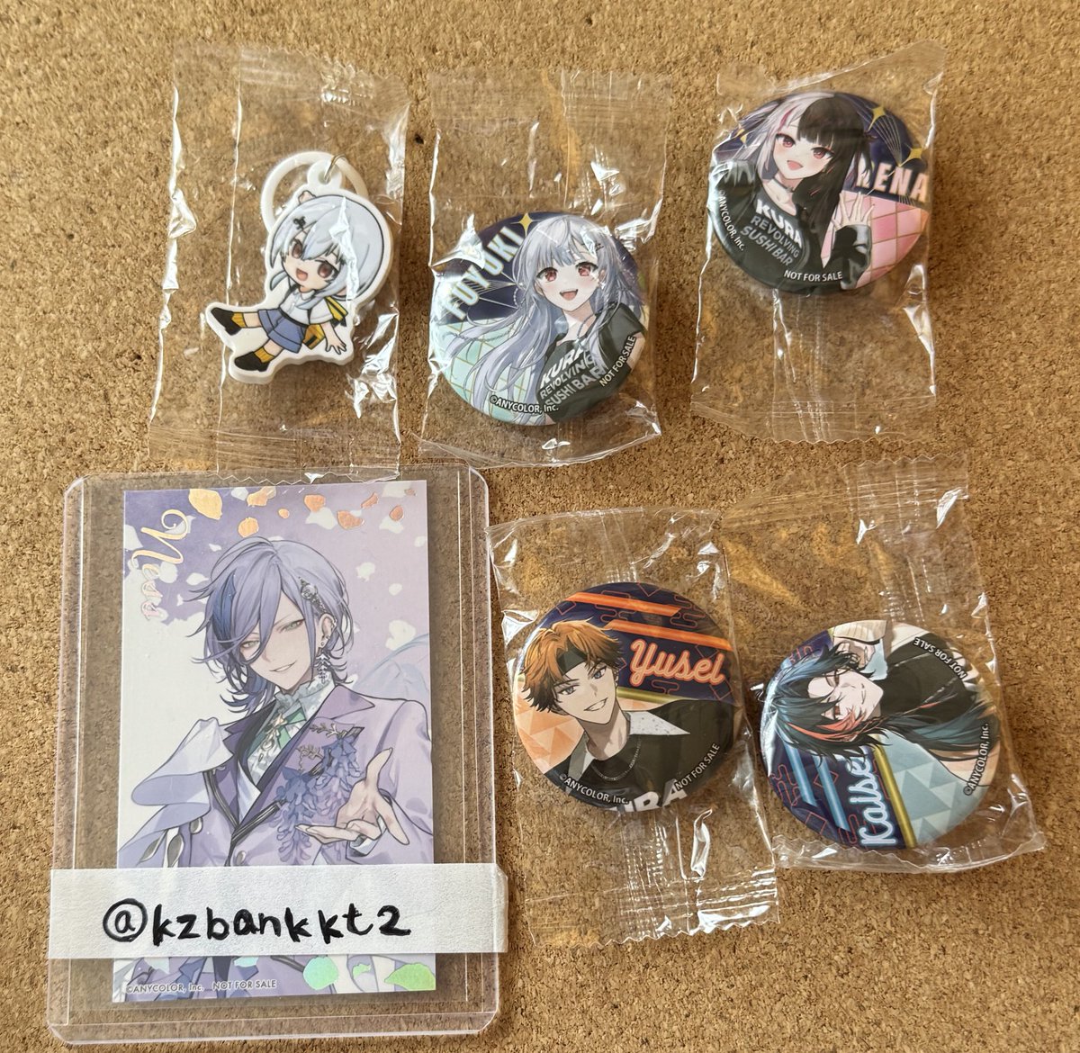 kzbankkt2's tweet photo. 【交換】くら寿司 にじさんじ ビッくらポン

譲) 1・2枚目

求) 3枚目(💕)

郵送でのお取引き希望。
同種同士でなくても大丈夫です。
ご不快でなければ複数提供可能ですのでご相談ください。
また、2枚目は代行して頂いた分なので来週土曜日に受取予定です。
検索からでもお気軽にお声がけください。 https://t.co/i9ShqNBpuW