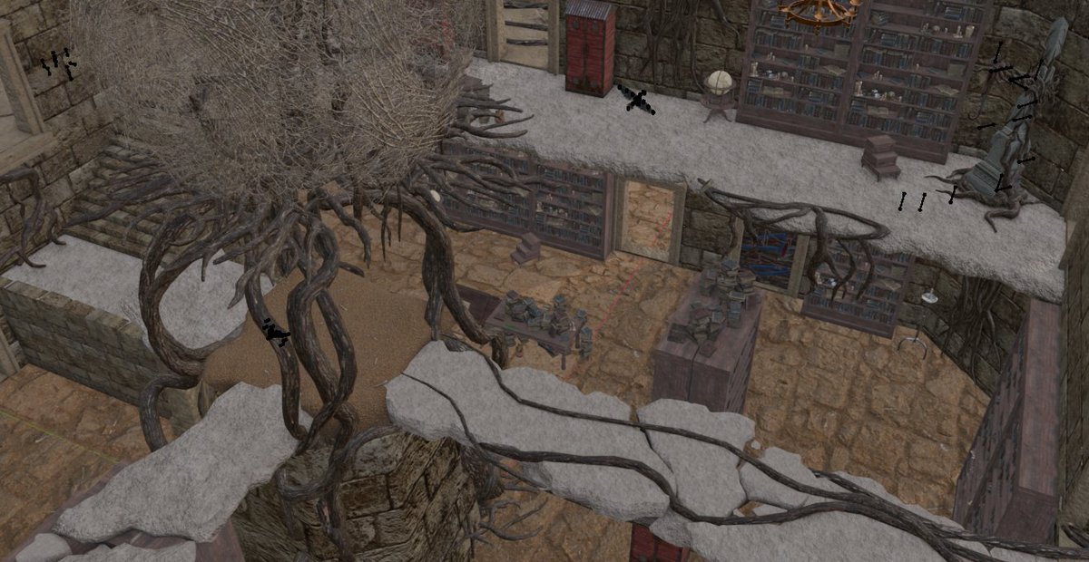 Eyrie of Crows main building update in open3dlab