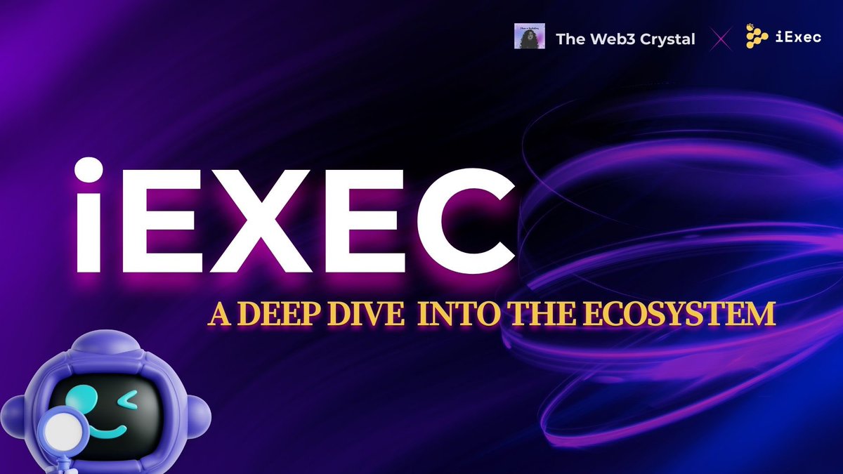__crystalis's tweet photo. If you think @iEx_ec is just another regular Web3 infrastructure project, think again😌

➡️Beneath the surface of this Web3 Privacy Giant lies one of the most powerful ecosystem spearheading the implementation of privacy-by-default technologies in Web3.

In this thread, we will be taking a dive  into https://t.co/Ky2UaJNpzI beyond the buzz words🔷🔐

🔶 I’ll be leveraging on insights from @MessariCrypto’s recently published research article on Decentralized Confidential Computing (DeCC) to unpack how @iEx_ec $RLC is solving some of Web3’s toughest trust and privacy challenges.

Stay with me and let’s unpack together 🧵🪡
1/