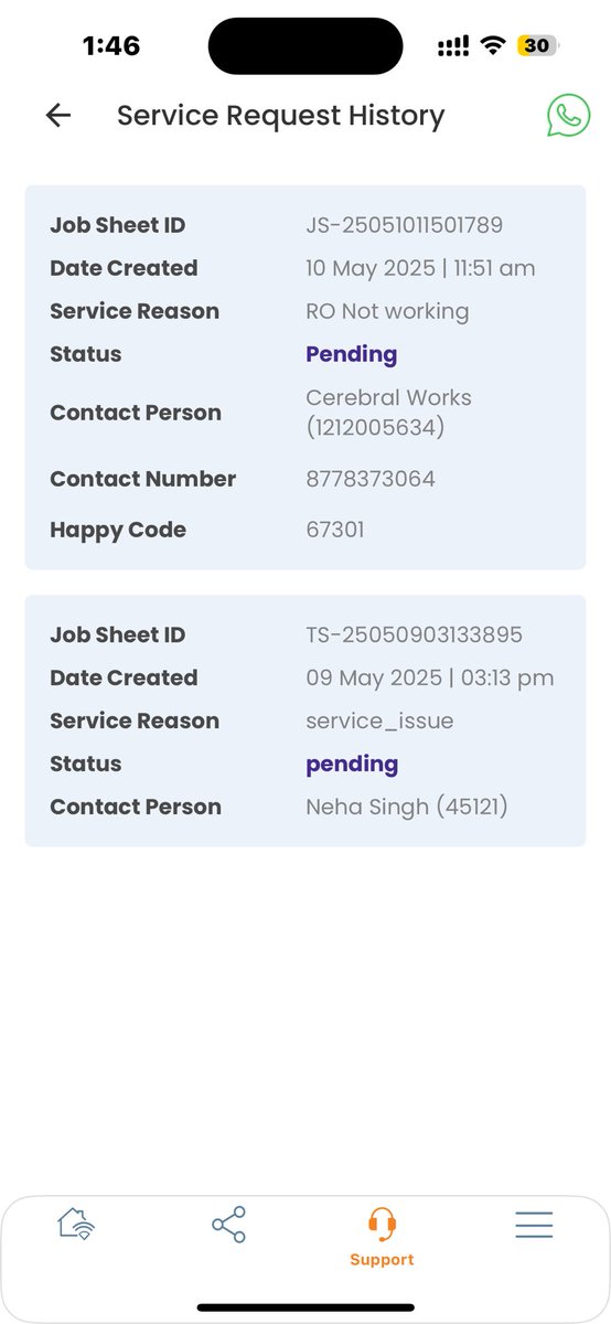 rougesatya's tweet photo. @Livpure_India @LivpureSmart My case is pending for more than a week now and now support from your team. only getting false promises each time i call. Worst customer service. https://t.co/W74hA1JyXk