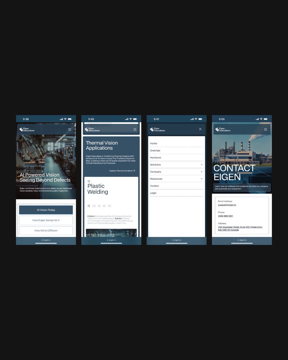 arjunxxrangi's tweet photo. New website designed &amp; developed for Eigen Innovations - https://t.co/h1zfFyXsv2

#framer #awwwards #webdev #reachestate https://t.co/wnwlStlx7K