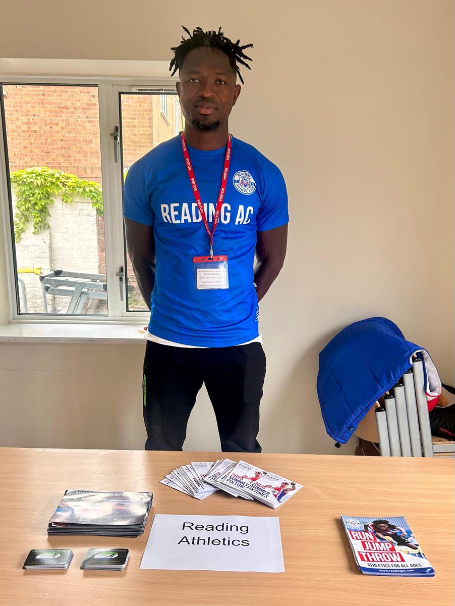 We are at the Reading Festival of Sport day at The Abbey Infant School!
Looking to promote the club and maybe find our next superstar!