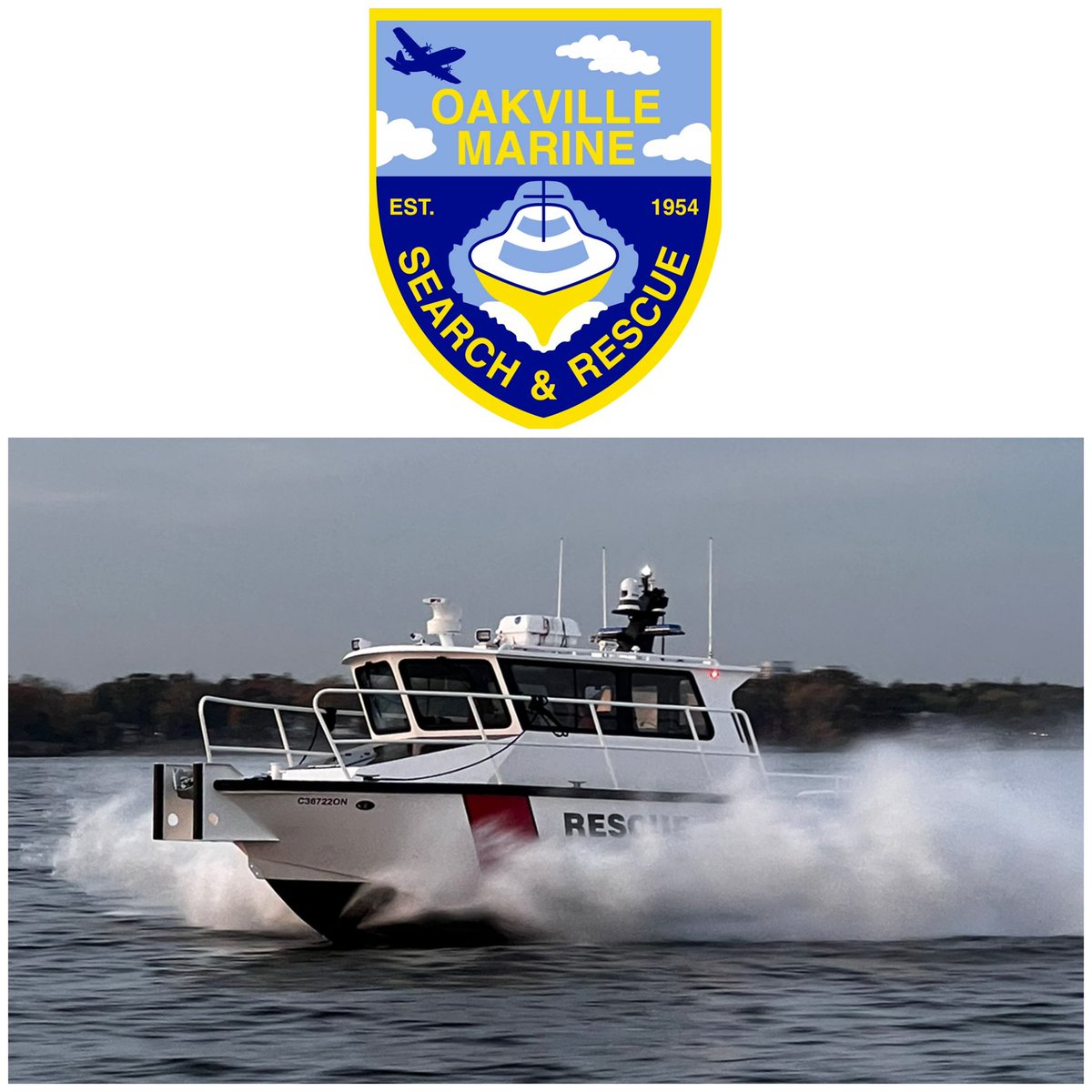 OakvilleRescue's tweet photo. You’re Invited — Join the Celebration!

Join us as we officially launch Oakville Rescue, our new Search and Rescue vessel, on Saturday, May 24 from 1:00 to 3:00 p.m.

We’ll be welcoming VIP guests including local, provincial, and federal officials and politicians, as well as representatives from the Canadian Coast Guard Auxiliary, local emergency services, SAR units, CoastWatchers, and other friends and supporters of OMSAR.

A special thanks to Mayor Rob Burton and the members of Oakville Town Council for their continued support of marine safety in our community.

While the seating area is reserved for invited guests, the public is encouraged to gather along Navy Street Pier and in Tannery Park — both offer excellent vantage points.

Don’t miss the moment when Oakville Rescue enters Sixteen Mile Creek at approximately 1:15 p.m. — a proud milestone for marine safety in Oakville!

#OMSAR #OakvilleRescue #MarineSAR #BoatLaunch #CommunitySafety #OakvilleEvents @townofoakville @MayorRobBurton