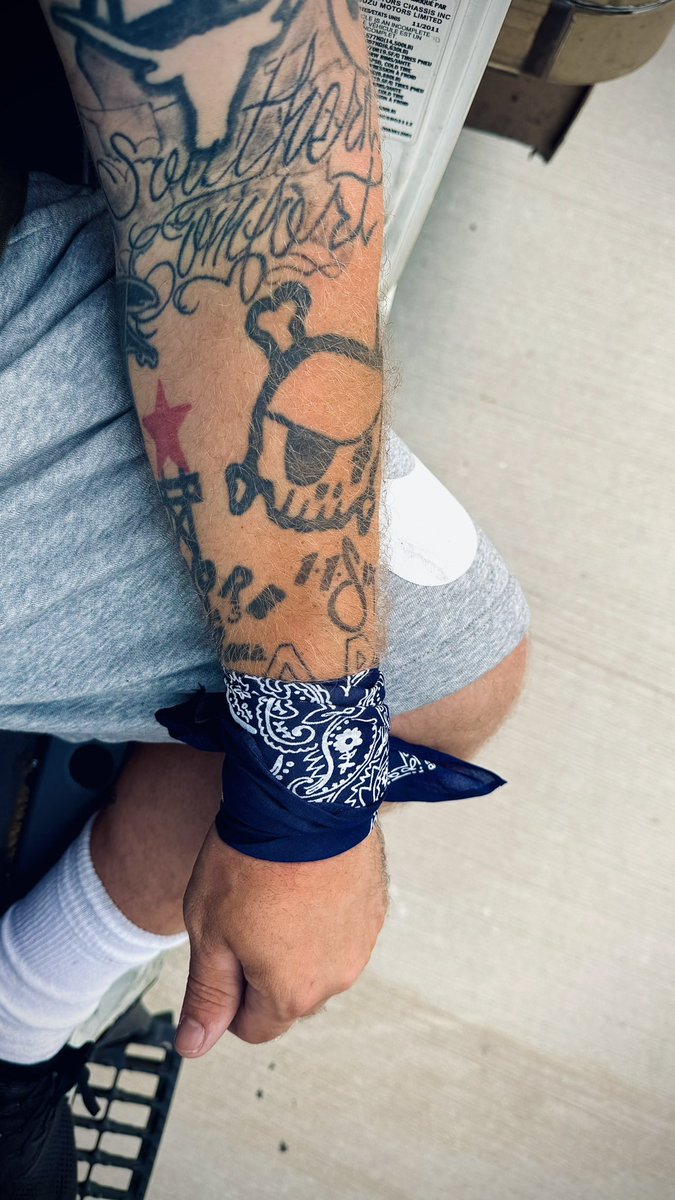 We bang blue for you homie Tino 🕊️💙🙏🏼 #RiversideForever