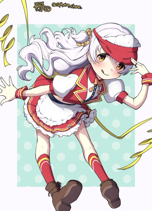 三度目のMay土なのでダイナーメイドなぎさを描きました 