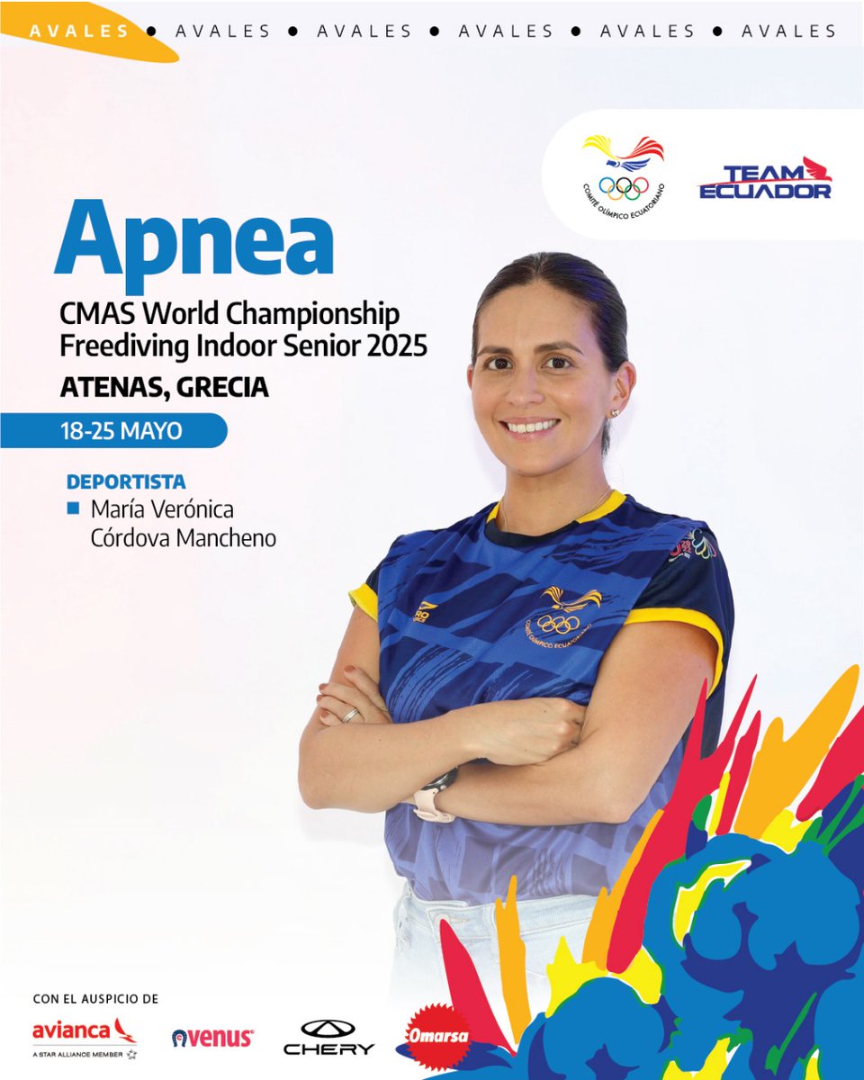 María Verónica Córdova nos representa en el Mundial de Apnea Indoor en Grecia

Éxitos!!!
<a href="/FEDASUB/">FEDASUB</a>
