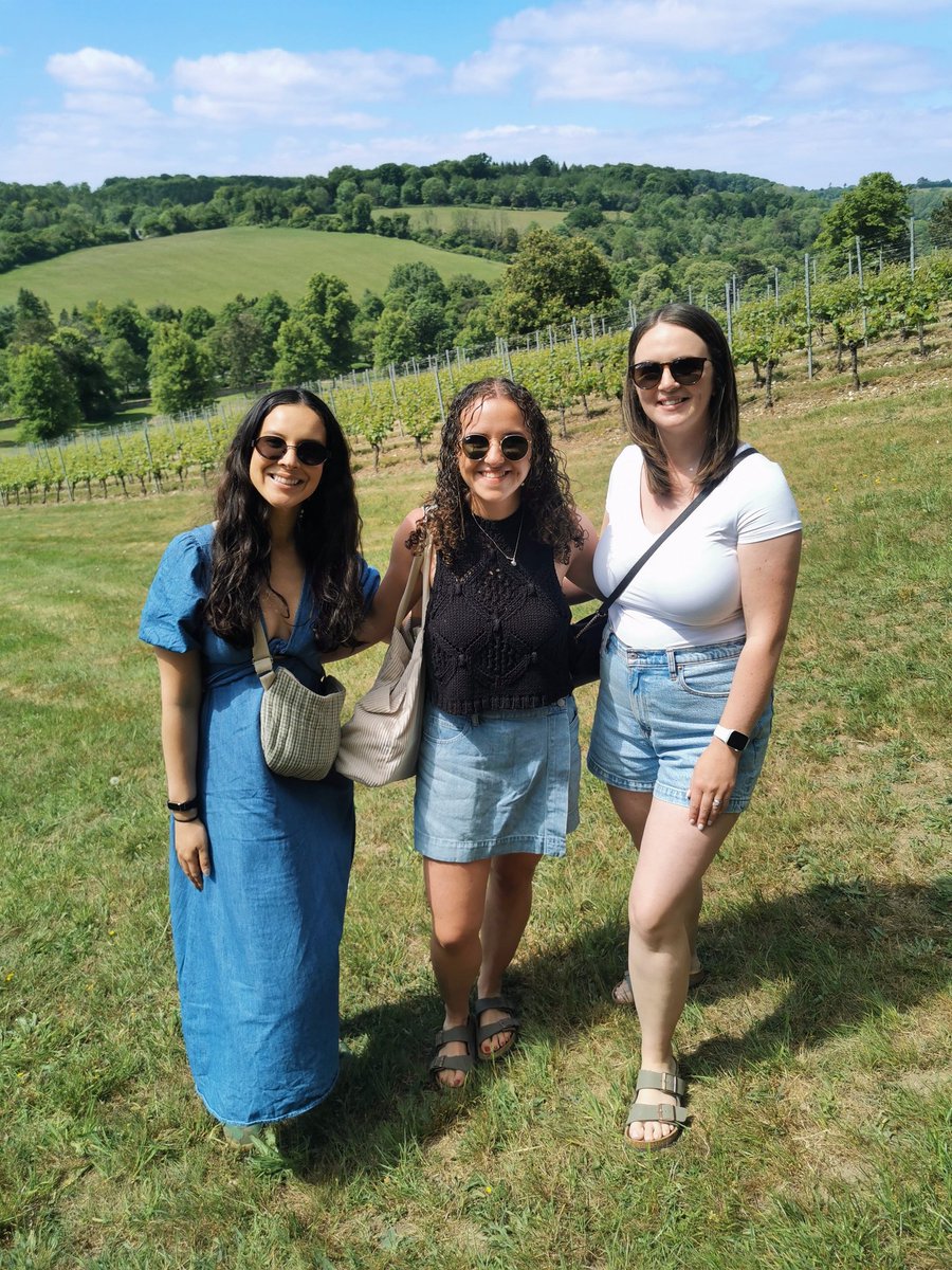 Orla from Dublin is treated to a birthday craic in the vineyard.