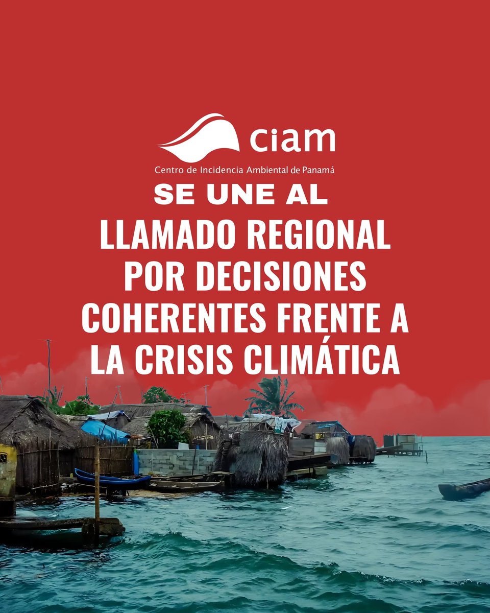 ciampanama's tweet image. 🚨¡Ayudamos compartiendo! Desde el CIAM nos sumamos a más de 50 organizaciones y redes de América Latina y el Caribe 🌎 que denuncian la falta de apertura y enfoque regional en la #SemanadelClima2025, organizada por la @CMNUCC del 19 al 23 de mayo en Ciudad de Panamá.
📝 En una…