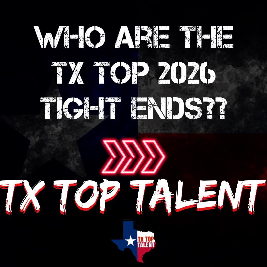 TX TOP TALENT (@txtoptalent) on Twitter photo 🇨🇱We want to showcase the Top Texas high school athletes
We have searched for and evaluated talent all over the state. But who did we miss?
⬇️Drop your film 🎞 & stay tuned
🔜 2028 Watchlist Coming Soon
📥DM for more info in-depth on film evaluation 🇨🇱We want to showcase the Top Texas high school athletes
We have searched for and evaluated talent all over the state. But who did we miss?
⬇️Drop your film 🎞 & stay tuned
🔜 2028 Watchlist Coming Soon
📥DM for more info in-depth on film evaluation