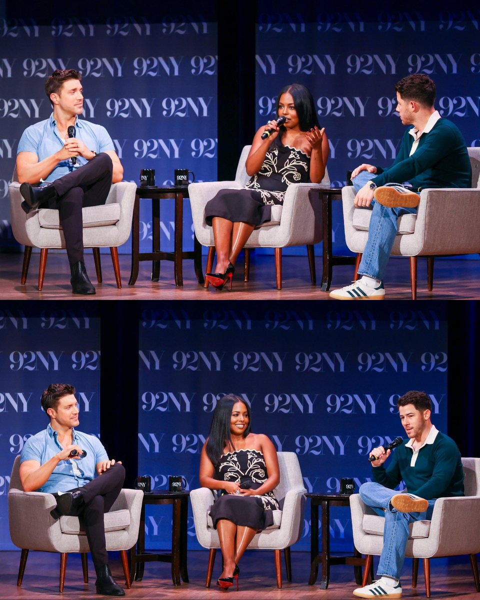 Tommy DiDario (@tommydidario) on Twitter photo Such a fun night moderating this event with <a href="/nickjonas/">Nick Jonas</a> and <a href="/adriennelwarren/">Adrienne Warren</a> at the #92ndStreetYNY to celebrate #TheLastFiveYears. Full convo coming to my podcast, “I’ve Never Said This Before,” on May 27! open.spotify.com/show/2Ao7ExIQd… Such a fun night moderating this event with <a href="/nickjonas/">Nick Jonas</a> and <a href="/adriennelwarren/">Adrienne Warren</a> at the #92ndStreetYNY to celebrate #TheLastFiveYears. Full convo coming to my podcast, “I’ve Never Said This Before,” on May 27! open.spotify.com/show/2Ao7ExIQd…
