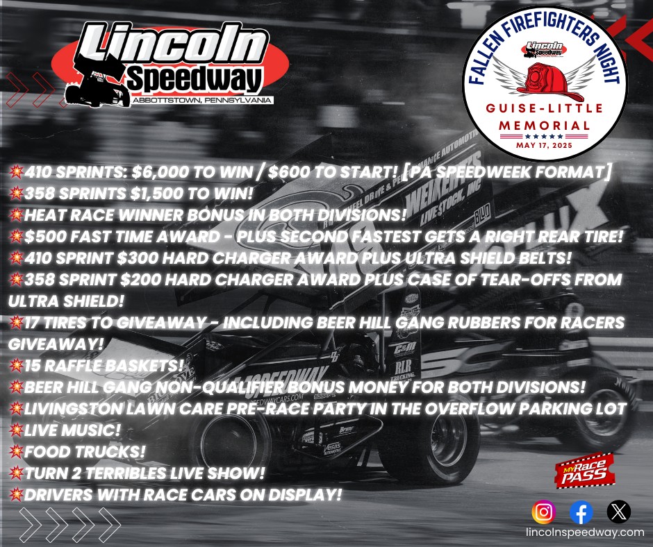 Lincoln Speedway tweet media