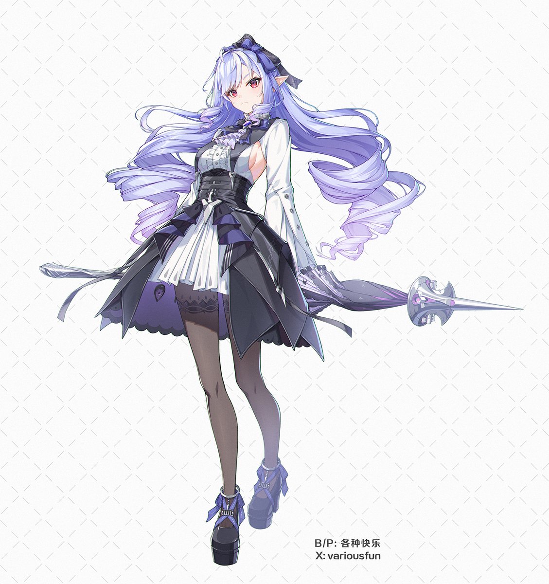 variousfun's tweet photo. 薇薇安
 #绝区零  #zzzero #Vivian #薇薇安 https://t.co/ICefARVmpn