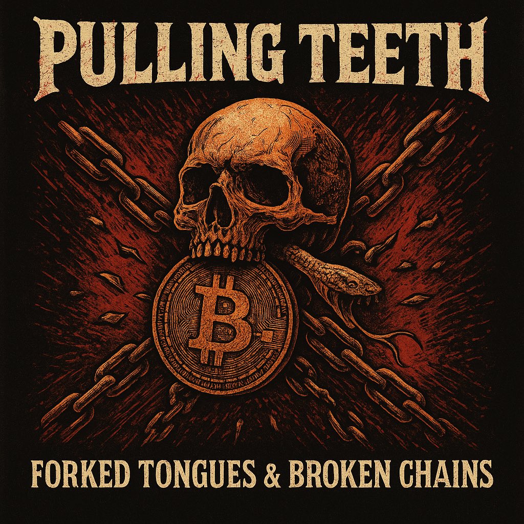 pullingteethbtc's tweet photo. Bitcoin family! If you want to use our tracks for podcasts or videos, please feel free to help yourself but PLEASE tag us and let your audience know where to find us! 

https://t.co/t8Q3nLorEc 

#bitcoin #podcast #mstr #btc
🤘🏻🧡🤘🏻 https://t.co/sF2CLSwBqX