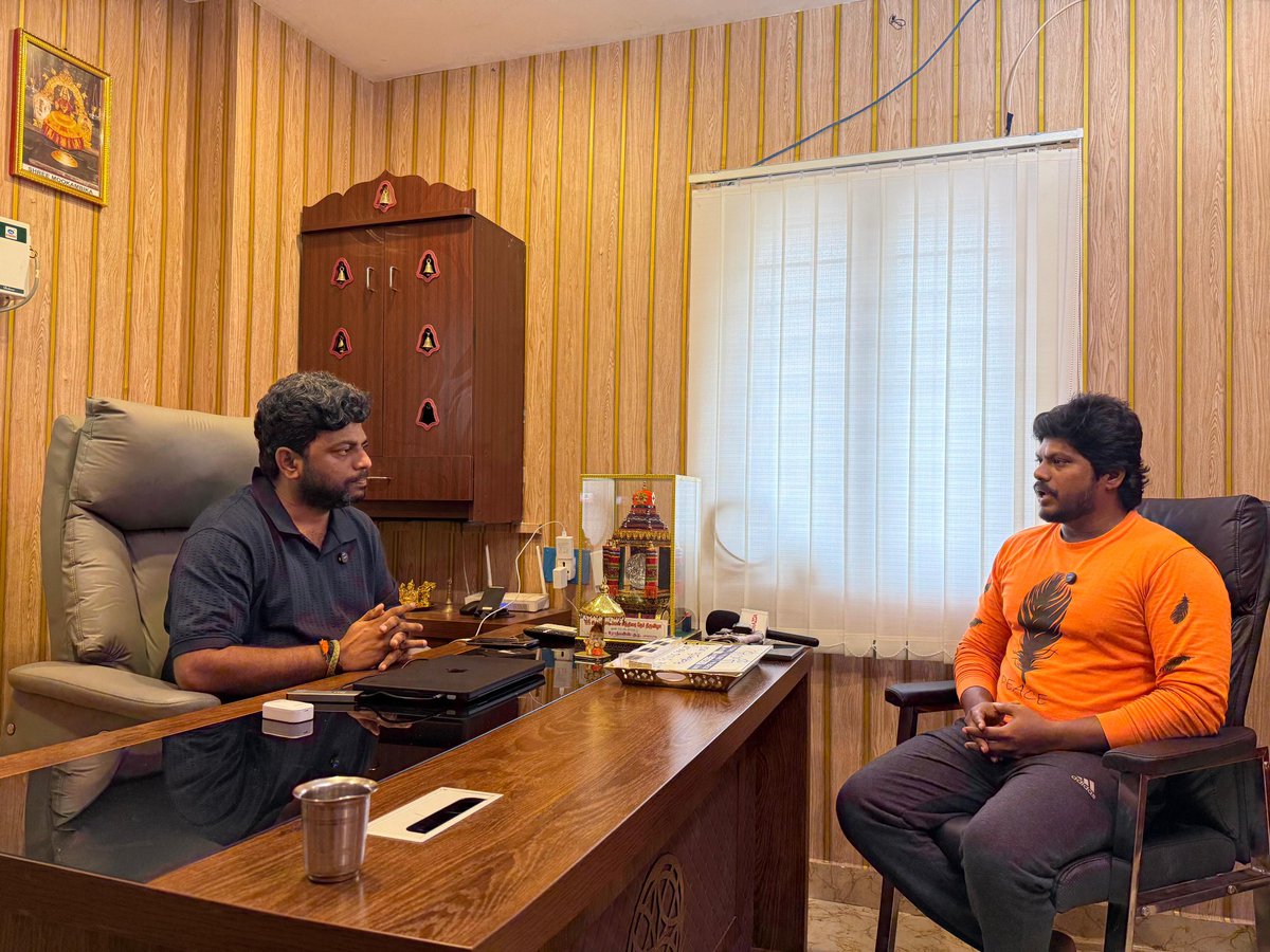 Discussion about Gearing up for the next big thing 🎞🎥more updates soon🎼🎥🔥
<a href="/rajesh_musical/">VR Suwaminathan Rajesh</a> <a href="/rvrstudios/">RVRSTUDIOS</a>
#vrswaminathanrajesh
#rvrstudios