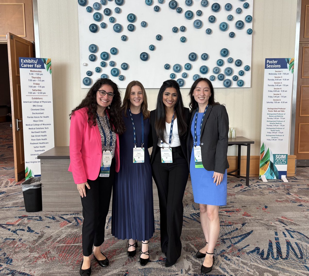 Pitt Medicine Chiefs (@pittimchiefs) on Twitter photo Girl gang from <a href="/PittGIM/">Pitt General Internal Medicine</a> this morning at the 7a poster session #SGIM25 ‼️💪🏼😎 <a href="/paozinser/">Paola Zinser</a> <a href="/kireemnam/">Kireem Nam</a> <a href="/gmvasilakis/">Georgia Vasilakis Tsatiris, MD</a> Girl gang from <a href="/PittGIM/">Pitt General Internal Medicine</a> this morning at the 7a poster session #SGIM25 ‼️💪🏼😎 <a href="/paozinser/">Paola Zinser</a> <a href="/kireemnam/">Kireem Nam</a> <a href="/gmvasilakis/">Georgia Vasilakis Tsatiris, MD</a>