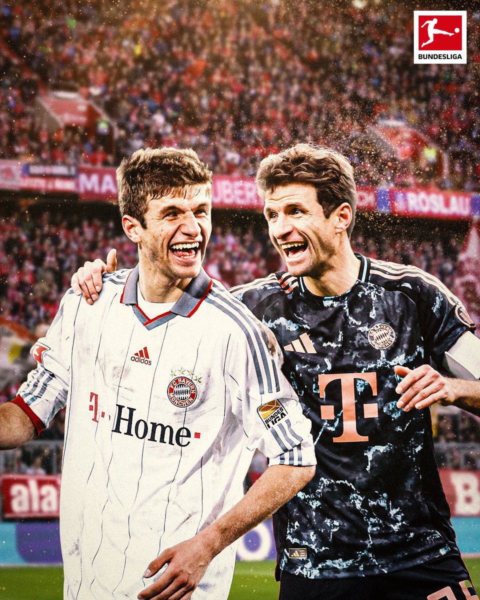 デビューから17年...

トーマス・ミュラーがバイエルンで最後の #ブンデスリーガ の舞台へ 🥹